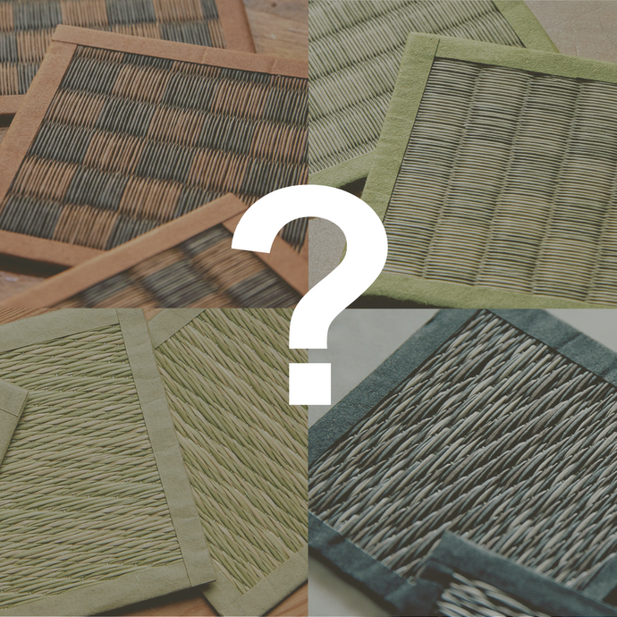 Tatami Omote Coasters (Random Colors)
